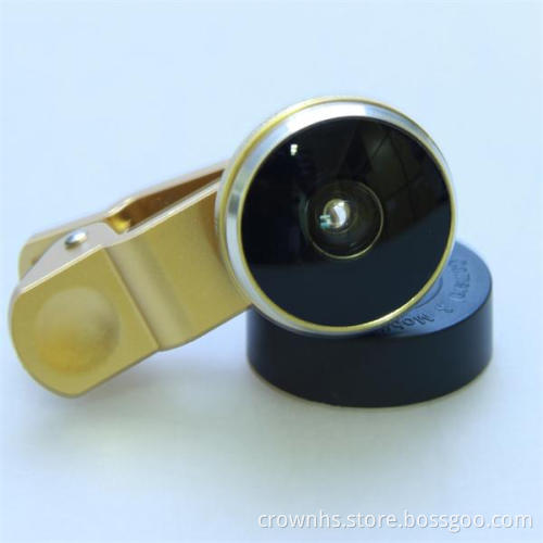 235 Degree Super Fisheye + 19X Macro 2 in 1clip on Phone Lens For Samsung HTC LG Xiaomi Lenovo Meizu Nokia Mobile Phones